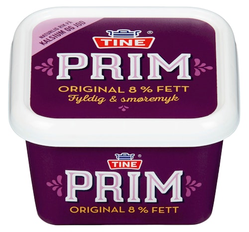 Bilde: © Tine / Kolonial.no Tine Prim Original 8% fett, 300 g