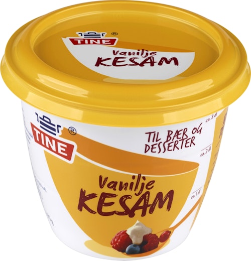 Bilde: © Tine / Kolonial.no Tine Vaniljekesam 300 g