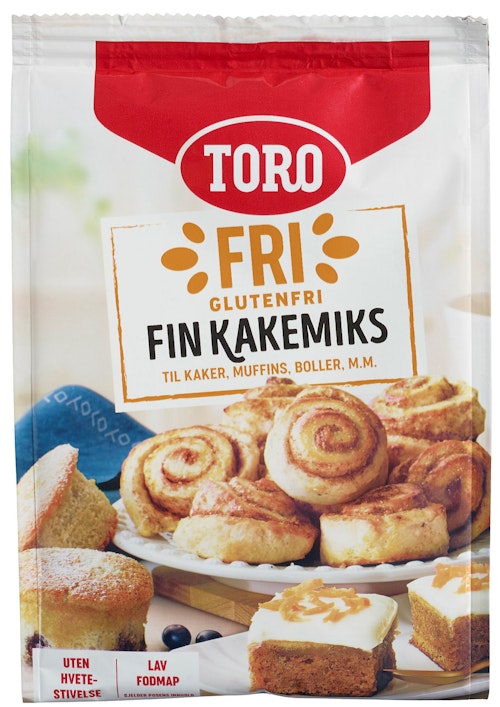 Bilde: © Toro / Kolonial.no Toro Fin Kakemiks Glutenfri, 346 g