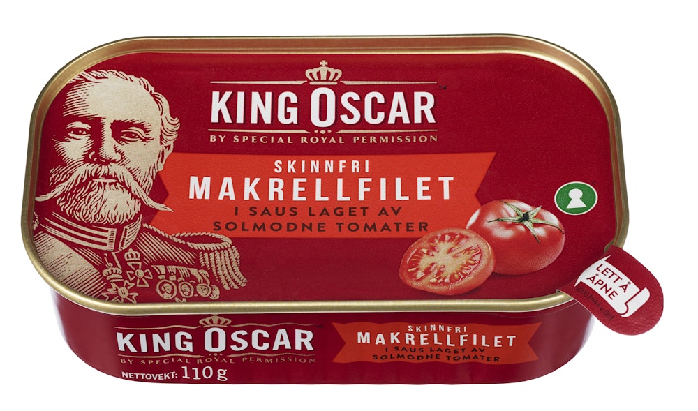 King Oscar Makrell i Tomat