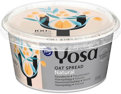 Bilde: © Yosa / Kolonial.no Yosa Havrepålegg Naturell 160 g