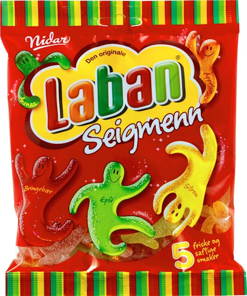 Bilde: © Nidar / Kolonial.no Nidar Laban Seigmenn, 300 g