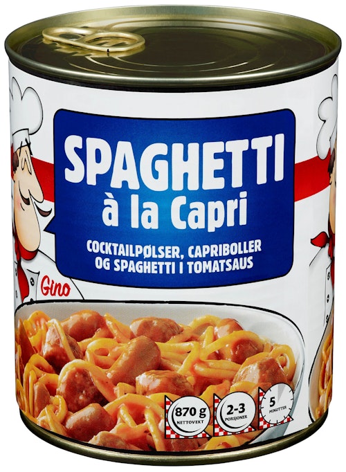 Bilde: © Trondhjems / Oda Trondhjems Spaghetti à la Capri