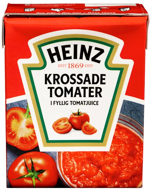 Bilde: © Heinz / Oda Heinz Hakkede Tomater Naturell 390 g