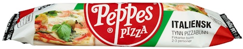 Bilde: © Peppes Pizza / Kolonial.no Peppes Pizza Peppes Pizzabunn Italiensk Firkantet 2-3 Pers, 400 g