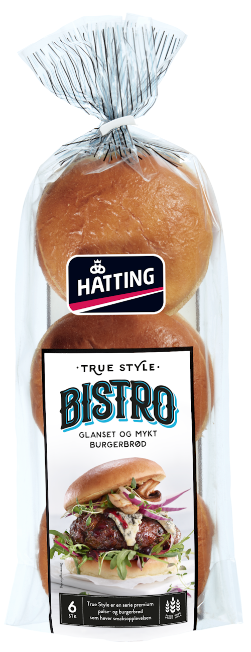 Hatting True Bistro Hamburgerbrød