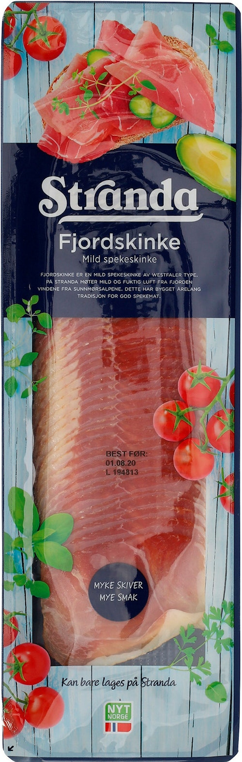 Bilde: © Stranda / Kolonial.no Stranda Spekeskinke Brett 300 g
