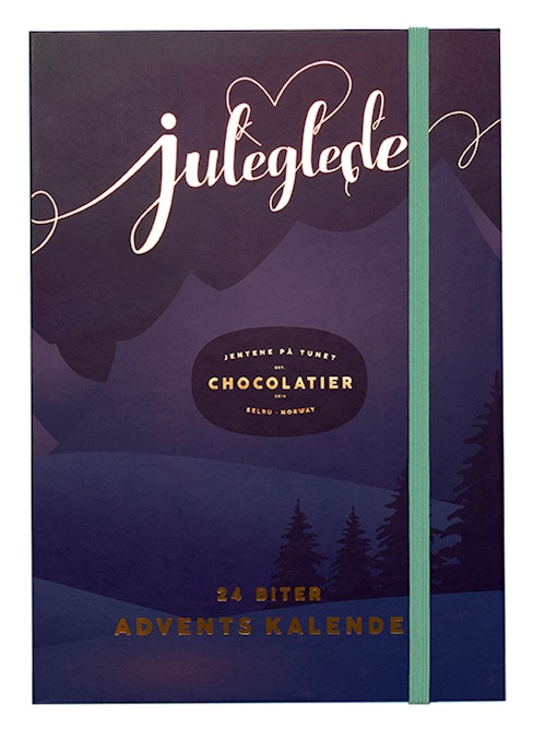 Bilde: © Jentene På Tunet / Oda Jentene På Tunet Sjokolade Adventskalender 24 Biter
