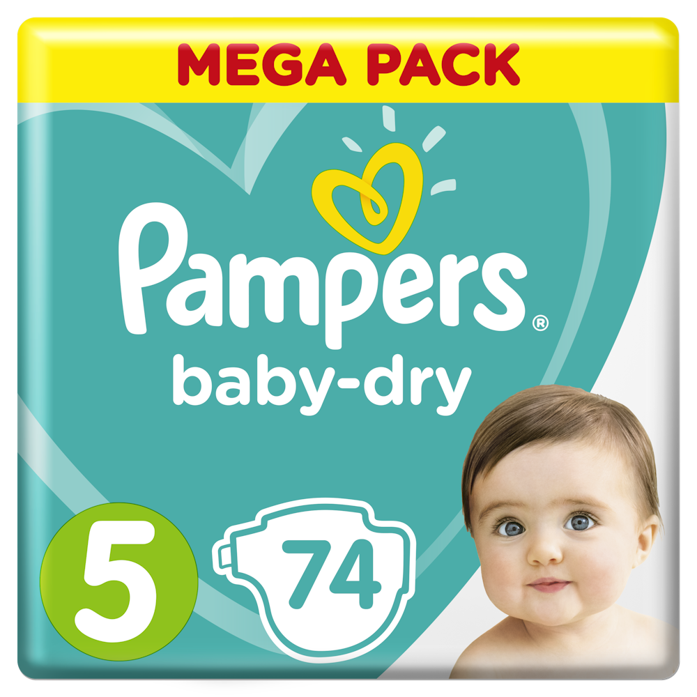 Pampers Bleie Baby Dry S5 11-16kg