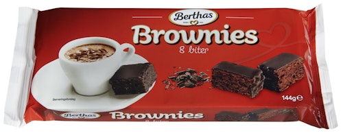 Brownie Bite Size 8 biter, 144 g