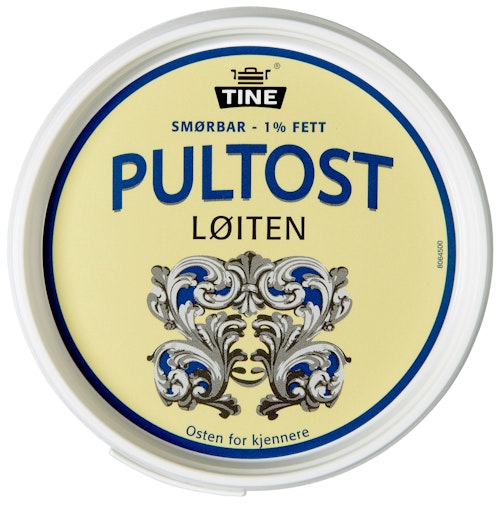 Bilde: © Tine / Kolonial.no Tine Pultost Løiten 180 g