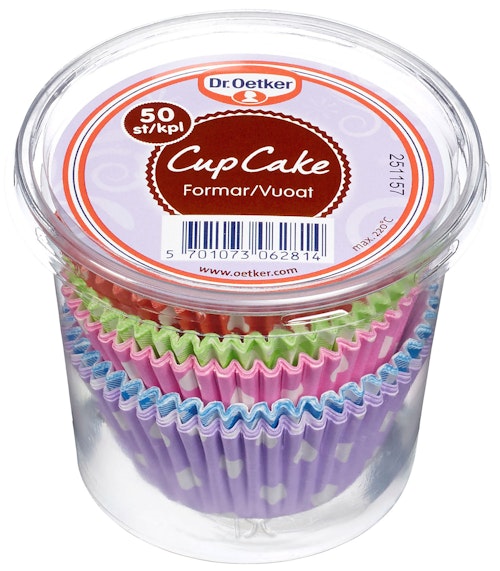Bilde: © Dr. Oetker / Oda Dr. Oetker Muffinsformer Design