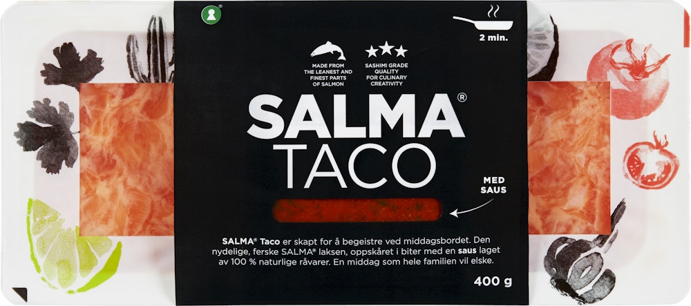 SALMA Taco Med Fersk Tacosaus