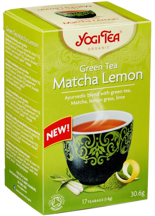 Bilde: © Yogi / Oda Yogi Yogi Tea Matcha Lemon Økologisk, 17 stk