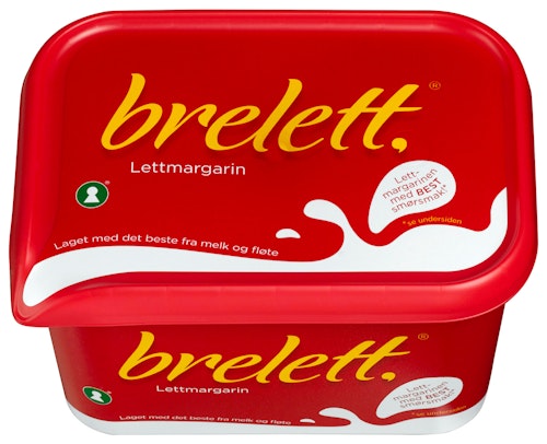 Bilde: © Brelett / Oda Brelett Margarin Brelett 540 g