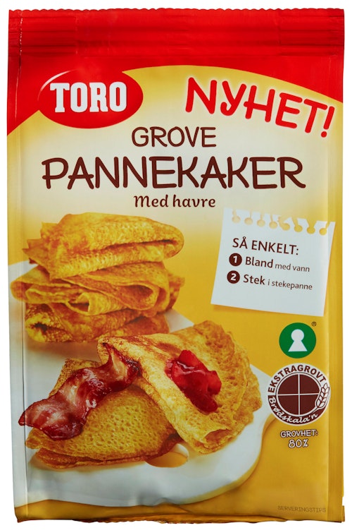 Bilde: © Toro / Kolonial.no Toro Grove Pannekaker 200 g