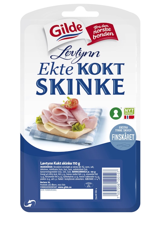 Bilde: © Gilde / Kolonial.no Gilde Skinke Løvtynn 110 g