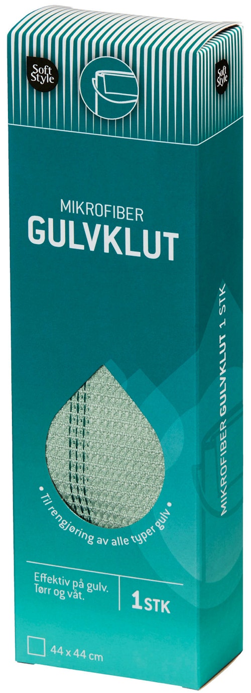 Bilde: © Soft Style / Kolonial.no Soft Style Mikrofibergulvklut 1 stk