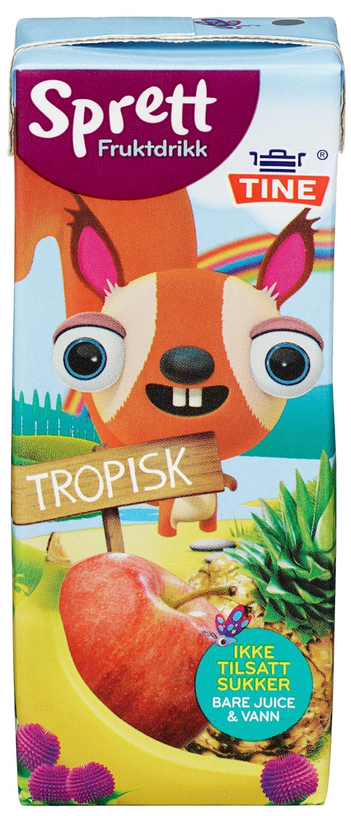 Bilde: © Tine / Kolonial.no Tine Sprett Tropisk drikk 250 ml