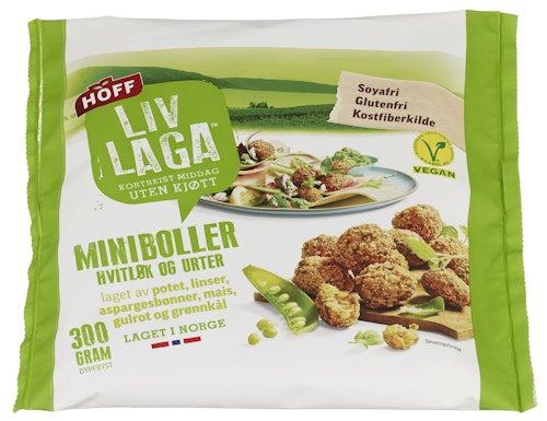 Bilde: © Liv Laga / Oda Liv Laga Miniboller med Hvitløk & Urter 300 g