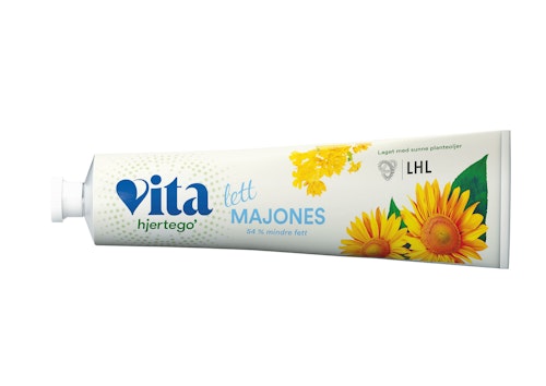 Bilde: © Vita Hjertego' / Kolonial.no Vita Hjertego' Lettmajones 175 g