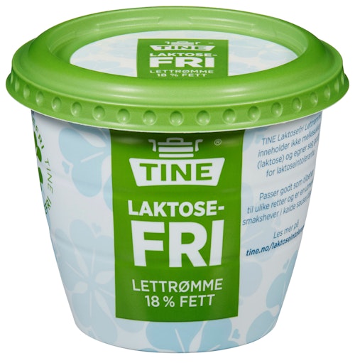 Bilde: © Tine / Kolonial.no Tine Lettrømme Laktosefri, 300 g
