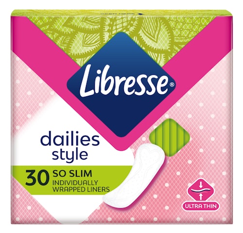Bilde: © Libresse / Oda Libresse Truseinnlegg So Slim 30 stk