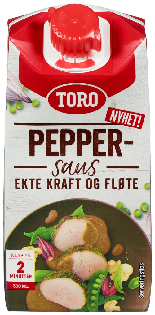 Bilde: © Toro / Kolonial.no Toro Peppersaus Kjølt 300 g