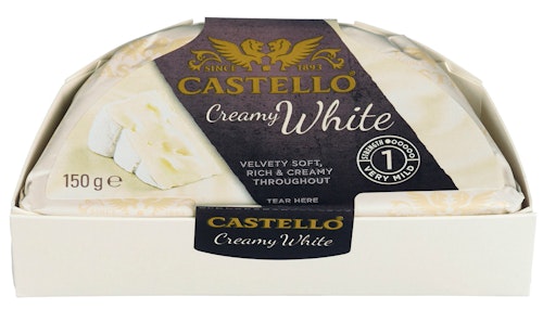 Bilde: © Castello / Kolonial.no Castello Castello Hvit 150 g