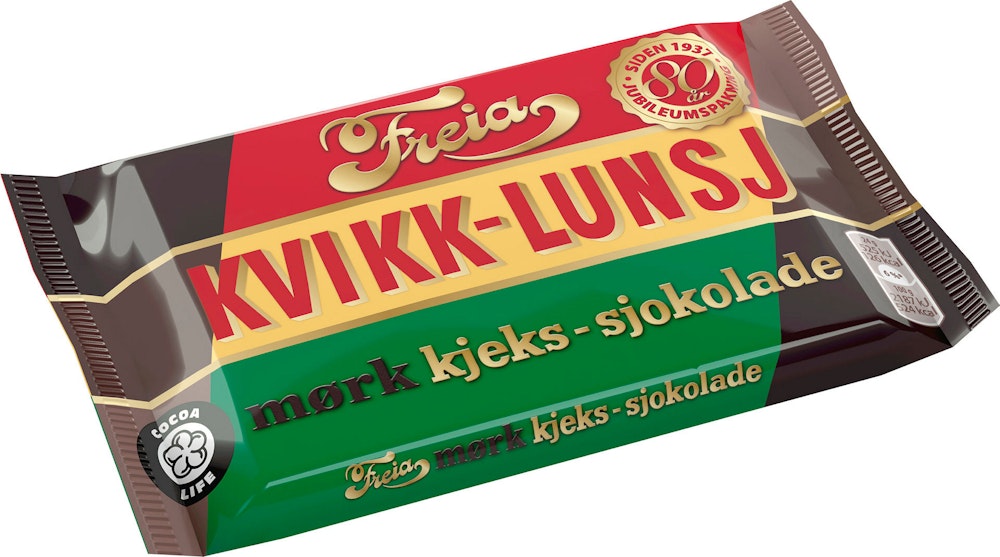 Freia Kvikk Lunsj Mørk Limited Edition