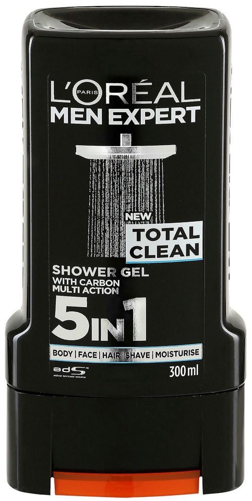 Bilde: © L'Oreal / Oda L'Oreal Men Expert Total Clean Shower 300 ml