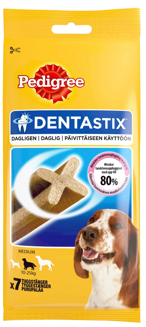 Bilde: © Pedigree / Kolonial.no Pedigree Dentastix Medium 180 g