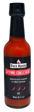 Bilde: © Black Mamba / Oda Black Mamba Cayenne chilli sauce hot