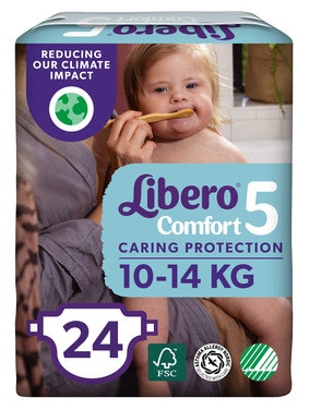 Bilde: © Libero / Oda Libero Comfort Str 5 10-14 kg, 24 stk