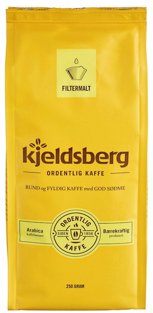 Bilde: © Kjeldsberg Kaffebrenneri / Oda Kjeldsberg Kaffebrenneri Original Filtermalt Kaffe 250 g