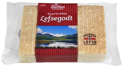 Bilde: © Berthas / Oda Berthas Lefsegodt 2 stk, 220 g
