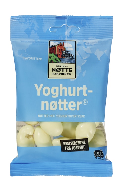 Bilde: © Den Lille Nøttefabrikken / Oda Den Lille Nøttefabrikken Yoghurtnøtter 90 g