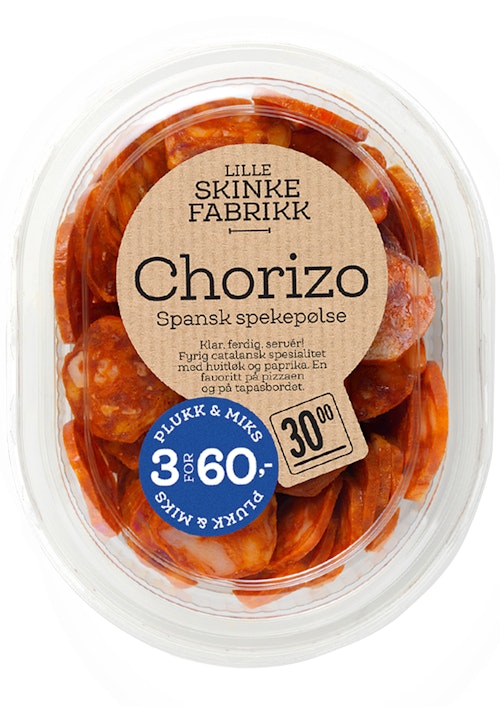 Bilde: © Lille Skinkefabrikk / Oda Lille Skinkefabrikk Chorizo 80 g