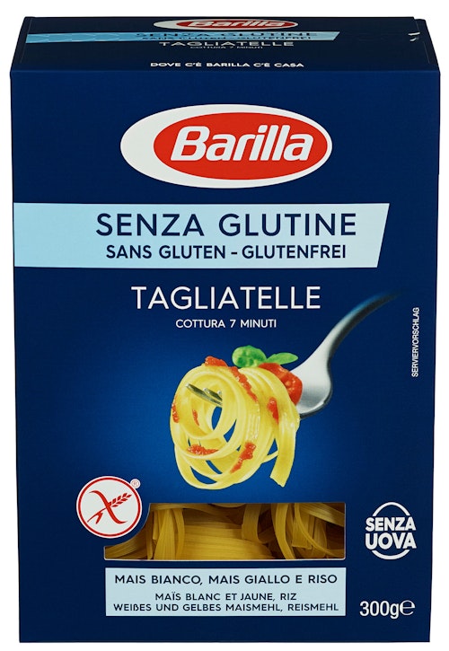 Bilde: © Barilla / Kolonial.no Barilla Tagliatelle Glutenfri 300 g