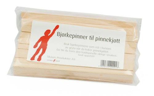 Bjørkepinner til Pinnekjøtt