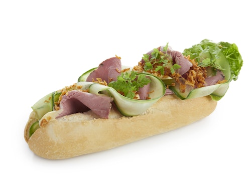 Bilde: © Picnic / Oda Picnic Nysmurt Baguette Roastbeef 228 g