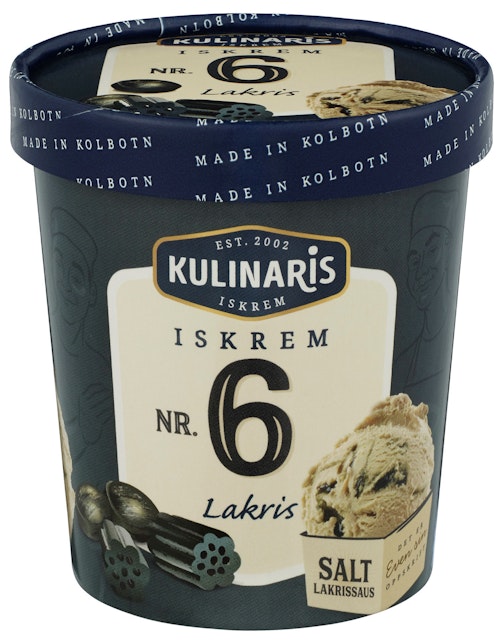 Bilde: © Kulinaris / Oda Kulinaris Lakris-Iskrem