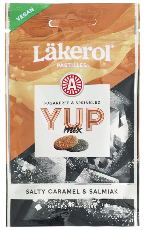 Bilde: © Läkerol / Oda Läkerol YUP Salty Caramel Salmiak Mix
