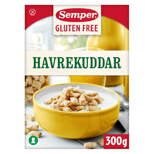 Bilde: © Semper / Oda Semper Havreputer Glutenfri, 300 g