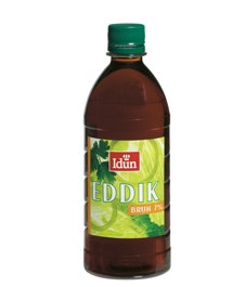 Bilde: © Idun / Kolonial.no Idun Eddik 7% Brun, 0,6 l