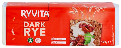Bilde: © Ryvita / Kolonial.no Ryvita Ryvita Rug Knekkebrød, 400 g