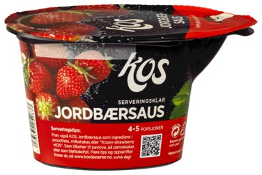 Bilde: © Fjordland / Oda Fjordland Kos Jordbærsaus 250 g