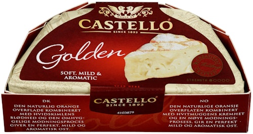 Bilde: © Castello / Kolonial.no Castello Castello Golden 150 g