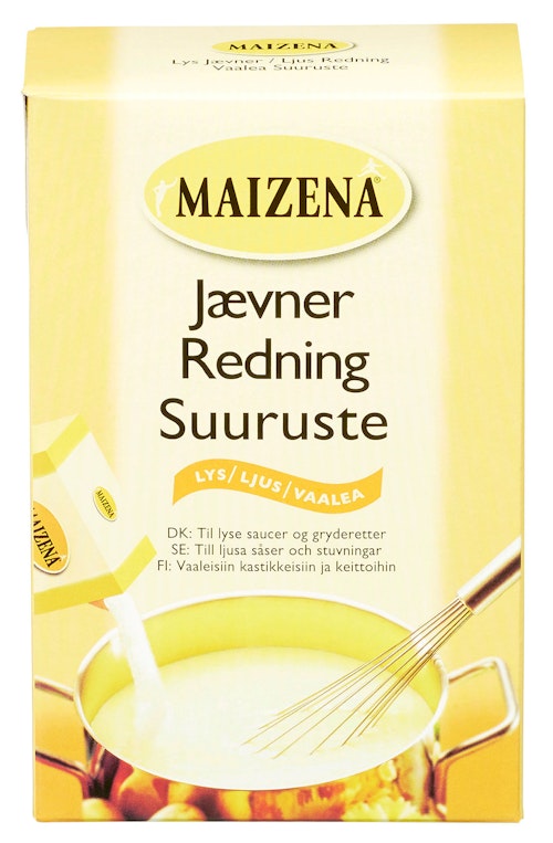 Bilde: © Maizena / Kolonial.no Maizena Jevner Lys 250 g