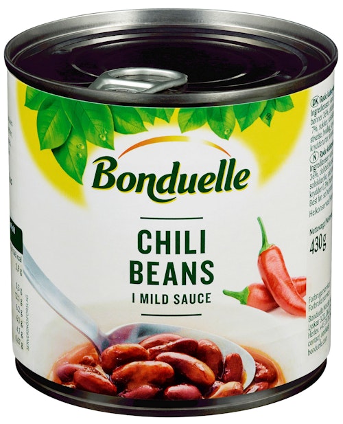 Bilde: © Bonduelle / Kolonial.no Bonduelle Chilibønner 430 g